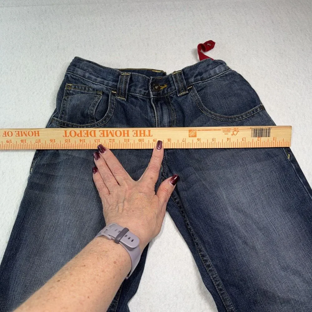 Boys Wrangler Jeans WRG Hero Originals Size 8 Husky Adjustable Waist